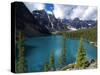 Moraine Lake, Valley of the Ten Peaks, Banff National Park, UNESCO World Heritage Site, Alberta, Ro-Hans Peter Merten-Stretched Canvas