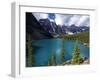 Moraine Lake, Valley of the Ten Peaks, Banff National Park, UNESCO World Heritage Site, Alberta, Ro-Hans Peter Merten-Framed Photographic Print