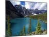 Moraine Lake, Valley of the Ten Peaks, Banff National Park, UNESCO World Heritage Site, Alberta, Ro-Hans Peter Merten-Mounted Photographic Print
