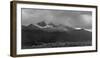 Moraine Park Vista of Rocky Mountains Range with Long's Peak, Colorado, USA-Anna Miller-Framed Photographic Print