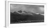 Moraine Park Vista of Rocky Mountains Range with Long's Peak, Colorado, USA-Anna Miller-Framed Photographic Print