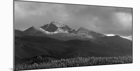 Moraine Park Vista of Rocky Mountains Range with Long's Peak, Colorado, USA-Anna Miller-Mounted Photographic Print