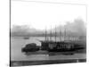 Moran Shipyards, Elliott Bay, Seattle, Circa 1905-Asahel Curtis-Stretched Canvas