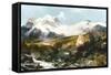 Moran: Teton Range, 1897-Thomas Moran-Framed Stretched Canvas