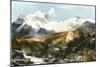Moran: Teton Range, 1897-Thomas Moran-Mounted Giclee Print