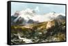 Moran: Teton Range, 1897-Thomas Moran-Framed Stretched Canvas