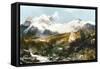 Moran: Teton Range, 1897-Thomas Moran-Framed Stretched Canvas