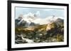 Moran: Teton Range, 1897-Thomas Moran-Framed Giclee Print