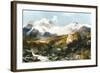 Moran: Teton Range, 1897-Thomas Moran-Framed Giclee Print