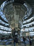 Interior of Reichstag Building, Designed by Norman Foster, Berlin, Germany, Europe-Morandi Bruno-Photographic Print