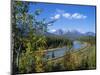 Morants Curve, Bow River, Bow Range, Rocky Mountains, Canada-Hans Peter Merten-Mounted Photographic Print