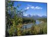 Morants Curve, Bow River, Bow Range, Rocky Mountains, Canada-Hans Peter Merten-Mounted Photographic Print