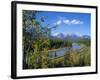 Morants Curve, Bow River, Bow Range, Rocky Mountains, Canada-Hans Peter Merten-Framed Photographic Print