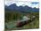 Morants Curve, Bow River, Canadian Pacific Railway, Near Lake Louise, Banff National Park, UNESCO W-Hans Peter Merten-Mounted Photographic Print