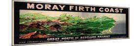 Moray Firth Coast, Poster Advertising the Gnsr-English School-Mounted Giclee Print