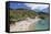 Morcone Beach, Golfo Stella, Island of Elba, Livorno Province, Tuscany, Italy-Markus Lange-Framed Stretched Canvas