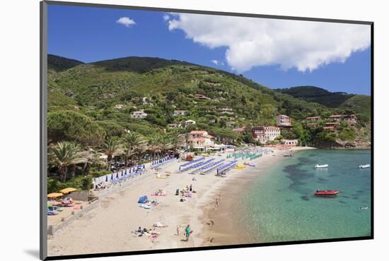 Morcone Beach, Golfo Stella, Island of Elba, Livorno Province, Tuscany, Italy-Markus Lange-Mounted Photographic Print