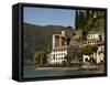 Morcote, Lake Lugano, Canton Tessin, Switzerland, Europe-Angelo Cavalli-Framed Stretched Canvas