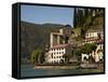 Morcote, Lake Lugano, Canton Tessin, Switzerland, Europe-Angelo Cavalli-Framed Stretched Canvas