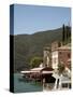 Morcote, Lake Lugano, Canton Tessin, Switzerland, Europe-Angelo Cavalli-Stretched Canvas