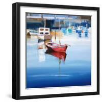 Mordialloc Moorings-Craig Trewin Penny-Framed Art Print