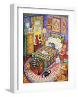 More Bedroom Cats-Bill Bell-Framed Giclee Print