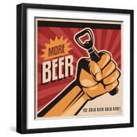 More Beer-Lukeruk-Framed Art Print