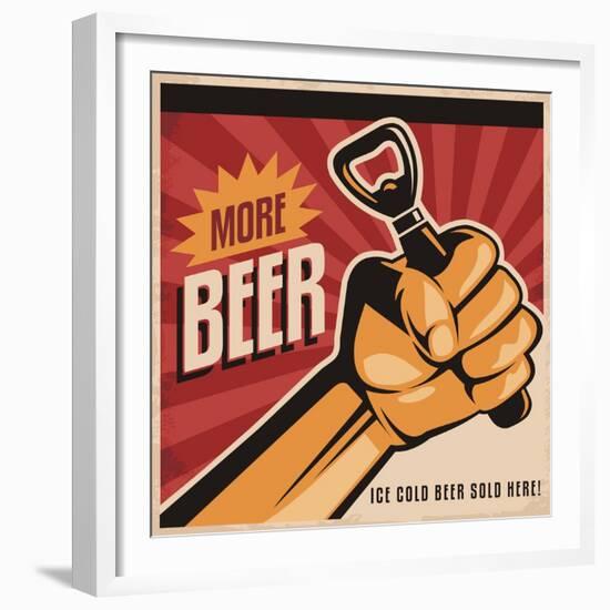 More Beer-Lukeruk-Framed Premium Giclee Print