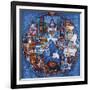 More Blue Room Cats-Bill Bell-Framed Giclee Print