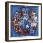 More Blue Room Cats-Bill Bell-Framed Giclee Print