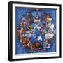 More Blue Room Cats-Bill Bell-Framed Giclee Print