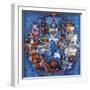 More Blue Room Cats-Bill Bell-Framed Premium Giclee Print
