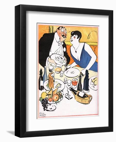 More Brain Madame? 1904-Paul Iribe-Framed Art Print