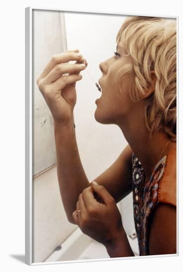 More by BarbetSchroeder with Mimsy Farmer, 1969 (photo)-null-Framed Photo