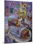 More Cats and Quilts-Bill Bell-Mounted Giclee Print