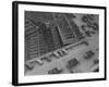 More Cattle Arriving at an Already Overcrowded Stockyard-null-Framed Photographic Print