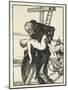 More Cruel Than Death, Illustration from the Kaiser's Garland by Edmund J. Sullivan, Pub. 1916-Edmund Joseph Sullivan-Mounted Giclee Print