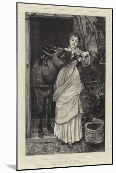 More Free Than Welcome-Edward Killingworth Johnson-Mounted Giclee Print