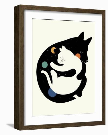 More Hugs Less Fights-Andy Westface-Framed Giclee Print