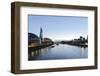 More London Riverside with City Hall and Office Buildings, Dusk, London, England, Uk-Axel Schmies-Framed Photographic Print