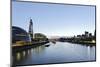 More London Riverside with City Hall and Office Buildings, Dusk, London, England, Uk-Axel Schmies-Mounted Photographic Print