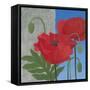 More Poppies-Kathrine Lovell-Framed Stretched Canvas