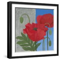 More Poppies-Kathrine Lovell-Framed Art Print