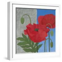 More Poppies-Kathrine Lovell-Framed Art Print