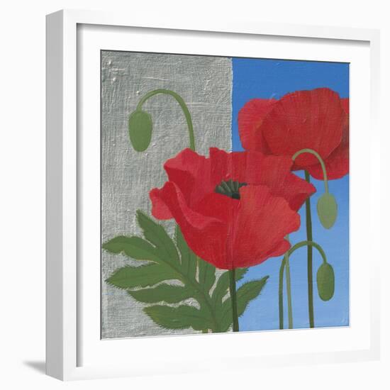 More Poppies-Kathrine Lovell-Framed Art Print