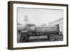 More Power from Lightening Motor Fuel from Penn Oil Truck-null-Framed Art Print