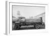 More Power from Lightening Motor Fuel from Penn Oil Truck-null-Framed Art Print