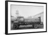 More Power from Lightening Motor Fuel from Penn Oil Truck-null-Framed Art Print