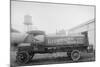 More Power from Lightening Motor Fuel from Penn Oil Truck-null-Mounted Art Print