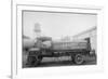 More Power from Lightening Motor Fuel from Penn Oil Truck-null-Framed Art Print